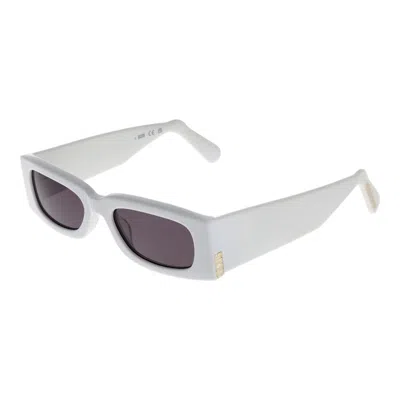 Gcds Plastic Sunglasses In White
