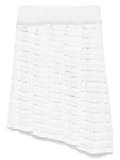 GCDS PLEATED MINI SKIRT