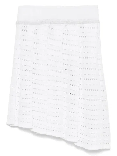 GCDS GCDS PLEATED MINISKIRT