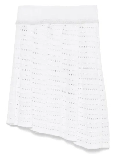 GCDS PLEATED MINISKIRT