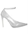Gcds Pointy-toe Pumps In Silver