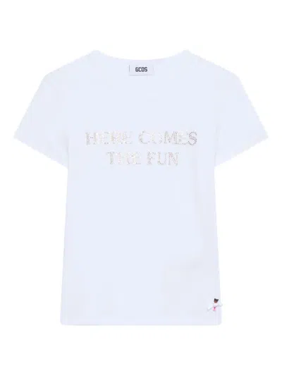 Gcds Polly Pocket Bling T-shirt In White
