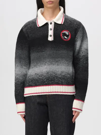 GCDS POLO SHIRT GCDS WOMAN COLOR GREY,H73274020