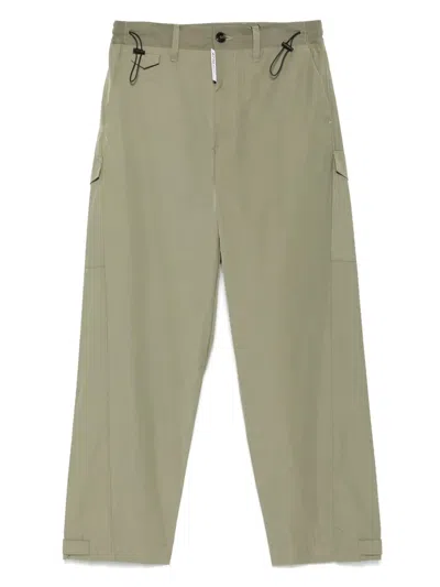 GCDS POPLIN TROUSERS