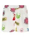 Gcds Graphic-print Swim Shorts