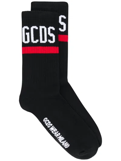 GCDS GCDS RIBBED SOCKS WITH LOGO