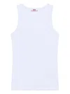 Gcds Ribbed Top In White