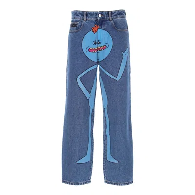 Gcds Rick And Morty Jeans In Blue