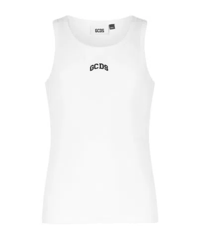 Gcds Round-neck Vest In White