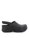 Gcds Embossed-logo Slingback Clogs In Black