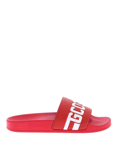 Gcds Rubber Slides In Red