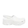 Gcds White Ibex Slippers In Bianco