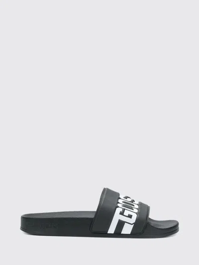 Gcds Sandals Men Color Black In Animal Print