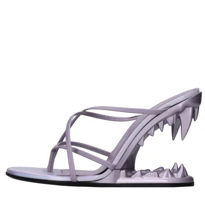 Gcds Sandals In Viola Scuri
