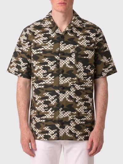 Gcds Shirt Men  In Brown