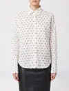 Gcds シャツ  レディース カラー ホワイト In White