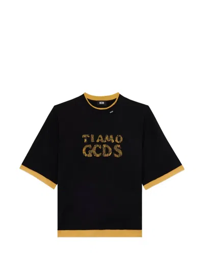 Gcds T-shirt Mit Logo In Black