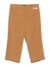 Gcds Tailored Capri Pants With Polished Finish