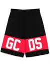 Gcds Logo-band Cotton Shorts