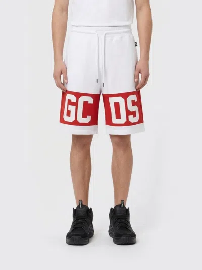 Gcds Shorts Men  In White