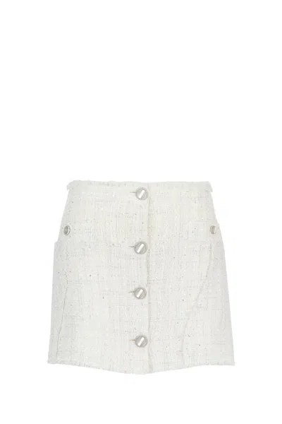 Gcds Skirt In White