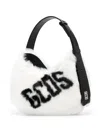 Gcds Small Comma Tote Bag In White