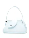 Gcds Small Comma Tote Bag In Blau