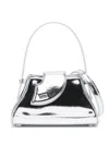 Gcds Small Comma Tote Bag In Silber