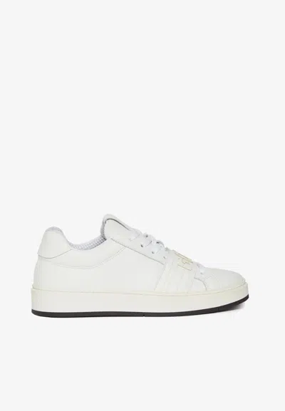 Gcds Sneakers Band Logo Sneakers In Bianco