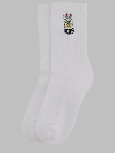 Gcds Socks In White