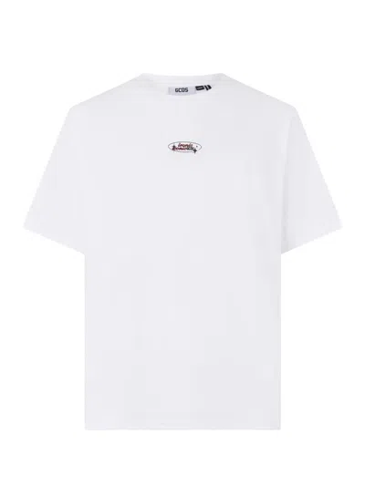 Gcds Spikey Dice Oversized T-shirt In White