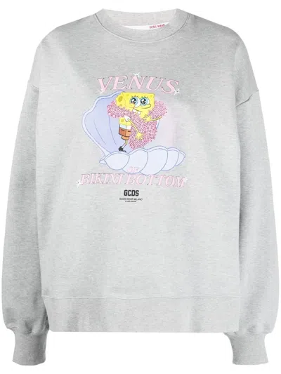 Gcds Sweatshirt  Woman In Grey