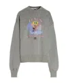 Gcds Sponge Bob-print Sweatshirt In Gray