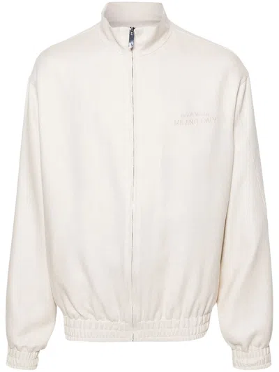 GCDS SPORTS JACKET WITH EMBROIDERY