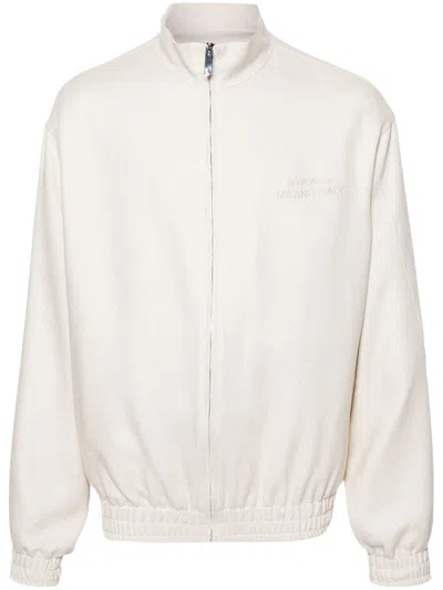 GCDS SPORTS JACKET WITH EMBROIDERY