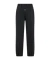 Gcds Stone-washed Track Pants In Black