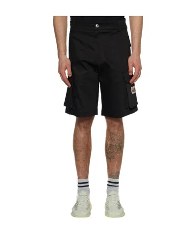 Gcds Straight Shorts In Black