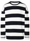 Gcds Striped Logo-appliqué Sweatshirt In Mix