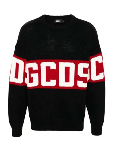 GCDS STRIPED SWEATER