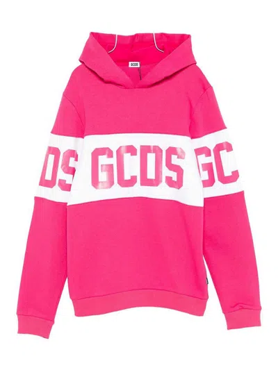 Gcds Kids' Hooded Sweatshirt In Multi