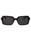 Gcds Black Acetate Sunglasses In Black