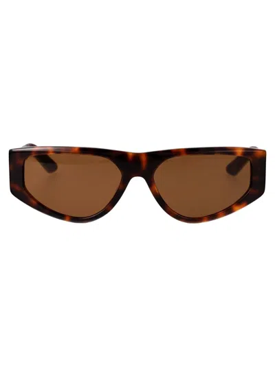 Gcds Sunglasses In Brown