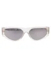 Gcds Geometric-frame Sunglasses In Crystal