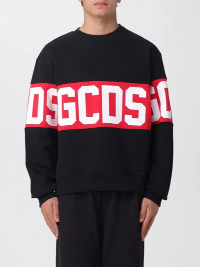 GCDS SWEATSHIRT GCDS MEN COLOR BLACK,H58785002