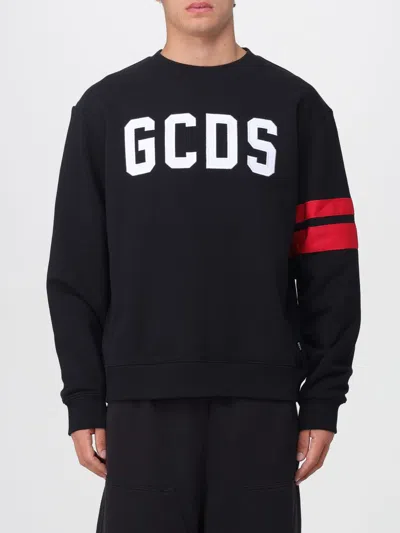 GCDS SWEATSHIRT GCDS MEN COLOR BLACK,H58788002