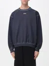 Gcds Sweatshirt Mit Logo-schild In Blue