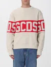 Gcds Logo Stripe Knitwear In Neutral