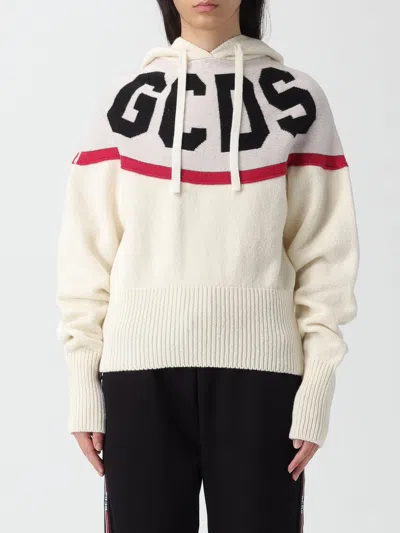 Gcds Sweater  Woman Color Grey In White