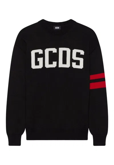 GCDS GCDS SWEATER LOGO REGULAR SWEATER