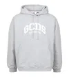 Gcds Gray Cotton Sweatshirt In Gray